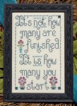 (image for) Not How Many You Finish